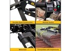 Black Boar 66000 Atv utv 50  Electric Implement Lift With 9  Harness