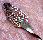 Sterling Silver Hair Comb Single Pronged Edwardian 1906 aaa 