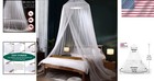 Elegant White Mosquito Net Bed Canopy For Kids - 98 5  High  Easy Install