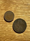 1942 Newfoundland Small Cent 1872 Large Cent Lot Canada Penny