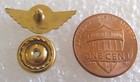 Vintage United Air Lines Airlines 100 000 Miles Award Wings Lapel Pin-screw Back