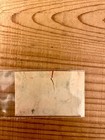 Japanese Matchbox Label Fish Bird Gecko Soda Ad Art Ephemera Vintage  tear C85