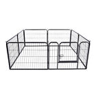 Dog Playpen Crate 8 Panel Fence Pet Play Pen Exercise Puppy Kennel Cage Yard