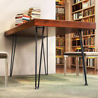 30  Inch Hairpin Table Legs Metal Solid Iron Coffee Table Bench Desk Legs 4pcs