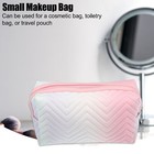 Travel Makeup Bag Toiletry Bag Cosmetic Organizer For Women Gradient Pink