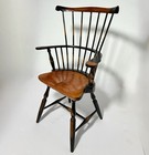 Handcrafted Miniature Windsor Doll Armchair Dollhouse Furniture 15 Inches