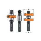Cmt 1 2-inch Adjustable Tongue And Groove Bit Set For Mission Style Cabinet Door