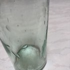 Antique Aqua Glass Peruna Bottle D r  S b h    Co Patent Medicine C1890   1910