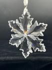2014 Swarovski Crystal  annual Edition Snowflake Ornament --new In Original Box