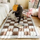 Plush Thick Sofa Cover Pet Sofa Protector Anti-slip Cushion Slipcovers Pet Mat