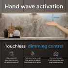 Hand Wave Activated Under Cabinet Led Lighting Kit  Dimmable  12-pack 12 In - To