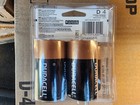 Duracell D-cell  4ct Pack  Coppertop Alkaline Batteries - Exp  2034