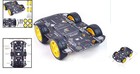 Smart 4wd Robotic Car Chassis Kit - Perfect For Arduino   Raspberry Pi Projects