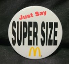  5  Lot Mcdonald s Vintage Crew Buttons Large 80 s -90 s