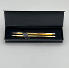 Vintage Stratford Ballpoint Pen   Pencil Set          New Ink  Lead   Eraser
