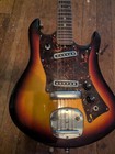  Norma  teisco  Japan Sunburst   2 P u Model   Electric Vintage Guitar 