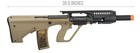 Army Armament Aug A3 Polymer Carbine Length Airsoft Aeg Rifle  tan 