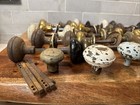 Door Knobs Antique Vintage Lot Of 33 Salvaged