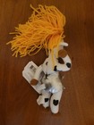 Vintage 1998 Infamous Meanies Moodonna Madonna Parody Cow Plush Nwt Receipt