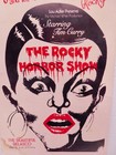 Original Rocky Horror Picture Show Belasco Theater Poster Window Card