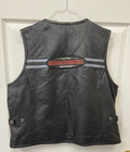 Women s Harley Davidson Genuine Leather Vest   xl