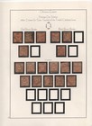 Turkey 1865-1871 Postage Due Specialized Collection Of 87 Stamps Mint   Used