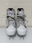 Alkali Cele Iii Senior Inline Roller Hockey Skates Size 8 D White No Wheels
