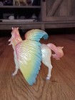 Pegasus Figurine Mystical Flying Horse White Rainbow Wings Tail Mane