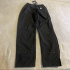 Footjoy Pants Mens Large Long Black Dry Joys Waterproof Hydrolite Rain Brand New