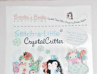 Nip-stitch-a-little Crystal Critter Ornaments pins Cross Stitch brooke s Books-r
