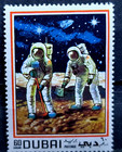 Uae Dubai 1969 - Space - Mnh - Moon Landing Air Mail - 3 Stamps Set