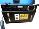 Sony Cyber-shot 10 1 Mp Camera Dsc-t500 W charger battery case 2gb Card Works 