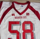 Washington State Cougars Football Game Worn Used Issued Jersey  58 Russellath