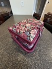Vintage Sewing Basket Grandmacore Farmhouse    u s     Tag Box