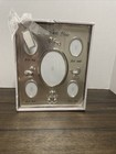 Macy s First Impressions  my First Year  Silver Plated Baby Photo Frame New