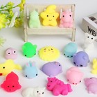 80pcs Mochi Squishy Toys  Mini Kawaii Fidget Toys Bundles 80 Pack 