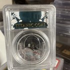 1912 Titanic Coal Relic Pcgs Genuine     Certified Coal Recovered From Rms Titanic