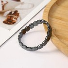 1   Hematite Bracelet For Men Natural Black Energy Healing Reiki Bracelet Gift