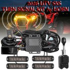 Street Legal For Polaris Ranger Xp 1000 900 Utv Turn Signal Horn Kit Plug Play