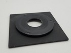 Sinar Atmos 5 5  Metal Lens Board 7mm Extension W  Copal 1 Hole No  441 31 300