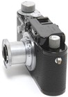 Vintage Leica Iii Black Film Camera W  Chrome Furniture Full Working