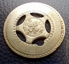 Bernadette Benoit - Medal Token Coin - Horse Shoe  clover Good Luck -