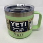 Yeti Rambler 14 Oz Stackable Mug W  Magslider Lid - Key Lime