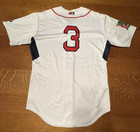 Lowell Spinners Medium Jersey Game Worn White  3