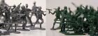 New 72 Pcs Army Men Toy Soldiers Military Force Green Plastic Figurine Figure
