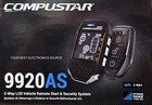 New Compustar Cs9920as 2-way Paging Remote Start alarm Lcd Remote  3-mile Range