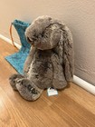 Jellycat Bashful Woodland Bunny Medium Rare Htf W dust Bag 100  Authentic Nwt Us