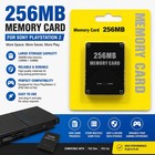 256mb 128mb Megabyte Memory Card For Sony Playstation 2 Ps2 Slim Game Console