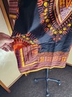 African Shirt Dashiki Print Men Women Succunct Hippie Boho  Top Blouse One Size