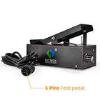 Foot Pedal For Hitbox Tig Welder  hbt250p Ac dc 10-200 Amp Control Pedal 5 Pin